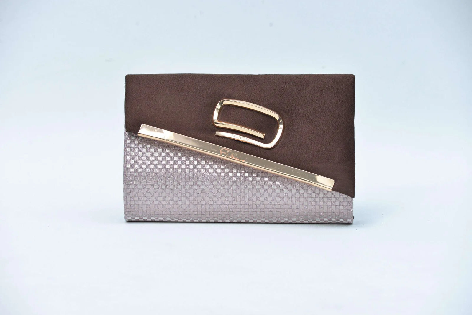 Firdous Clutch bag Chocolate Velvet